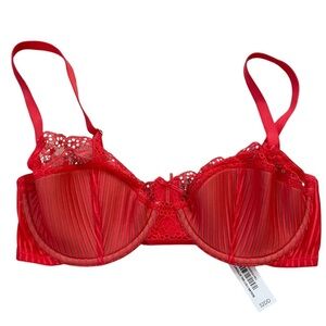 NWT  Adore Me red bra-32DD